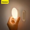 Baseus Sunshine Series Full Moon Human Body Induction Night Light Motion Sensor Lamp