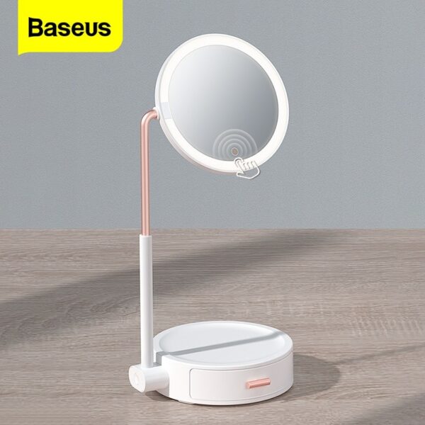 BASEUS Smart Beauty Series Lighted Makeup Mirror with Storage Box
