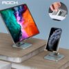 ROCK Adjustable Foldable Metal Stand for Smartphone & Tablet