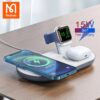 MCDODO CH-7060 Magnetic 3-in-1 Charging Dock Multi-function Wireless Charger Charging Station