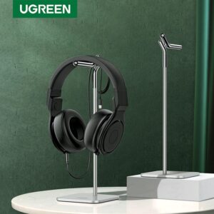 Ugreen Aluminum Alloy Earphone Holder Headphone Hanger Desktop Stand