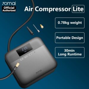 70mai Air Compressor Lite 12V Mini Car Electric Air Pump Smart Tire Inflator