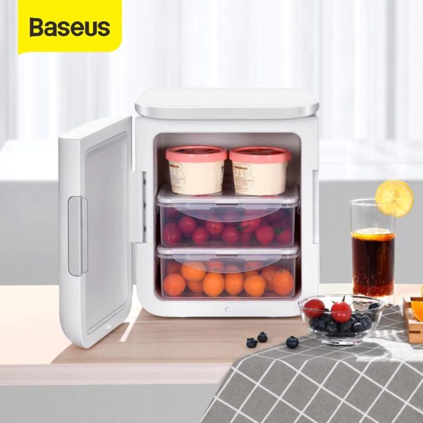 Baseus 6L Igloo Mini Fridge Cooler and Warmer Refrigerator