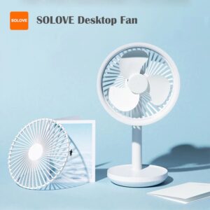 Xiaomi SOLOVE F5 Desktop Fan 4000mAh Battery Adjustable Wind Speed Fan