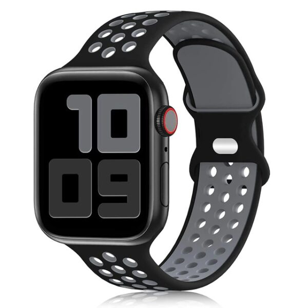 COTEetCI Apple Watch Nike Sport Band - Black Grey