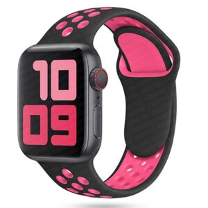 COTEetCI Apple Watch Nike Sport Band - Black Pink