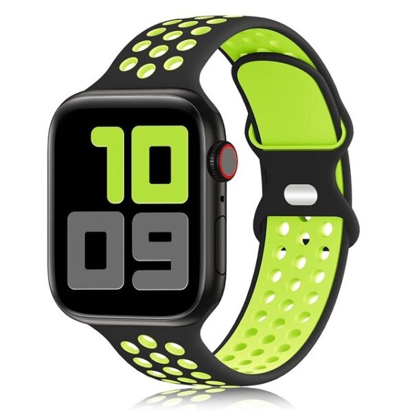 COTEetCI Apple Watch Nike Sport Band - Black Yellow