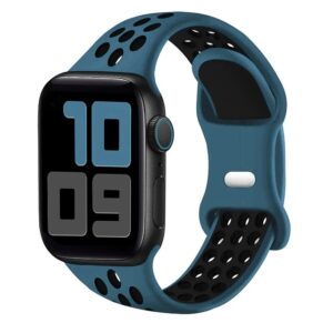 COTEetCI Apple Watch Nike Sport Band - Blue Black