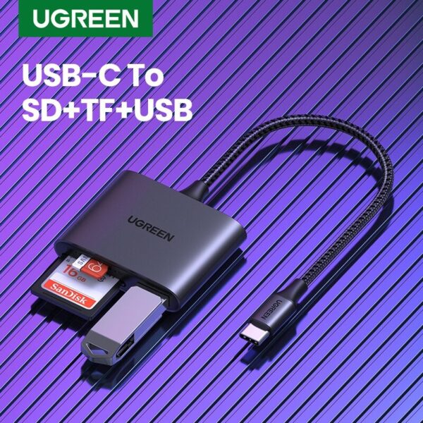 Ugreen USB C Multifunction Card Reader