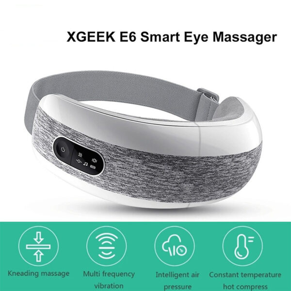 XGEEK E6 Eye Massager 4 Modes Bluetooth Music Eye Strain Relieve Massage Device