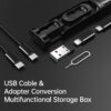 Mcdodo WF-172 USB Cable & Adapter Conversion Multifunctional Storage Box