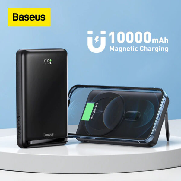 Baseus Bracket Wireless Magnetic Fast Charging 10000mAh 20W Wireless Power Bank