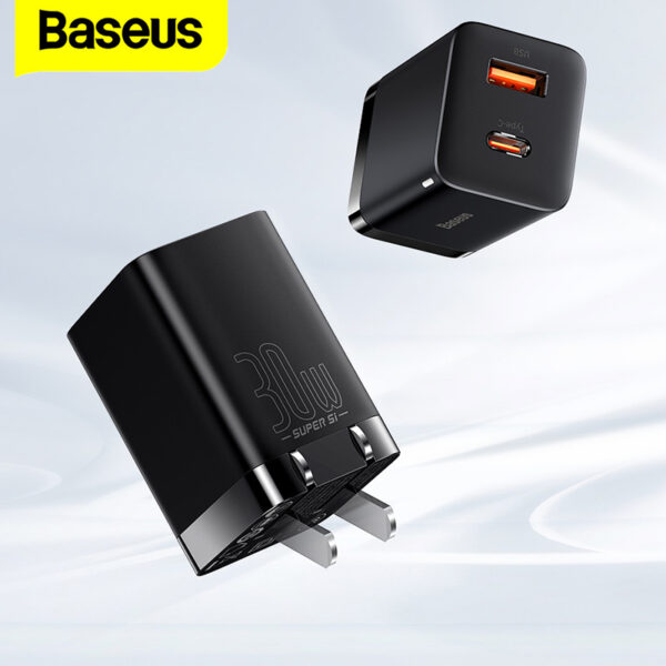 Baseus Super Si Pro Quick Charger C+U 30W CN