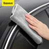 BASEUS 2Pcs Soft Fluffy Fiber Towel Car Care Cloth Home Cleaning Cloth