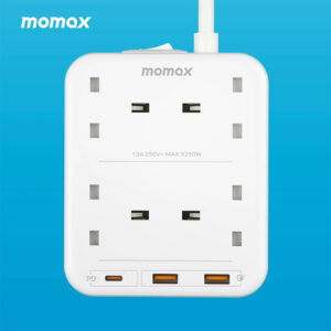 Momax OnePlug US3 4 Outlet Power Strip with USB
