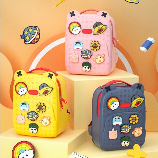 Kids Cute Lightweight Silicone Backpack School Bag