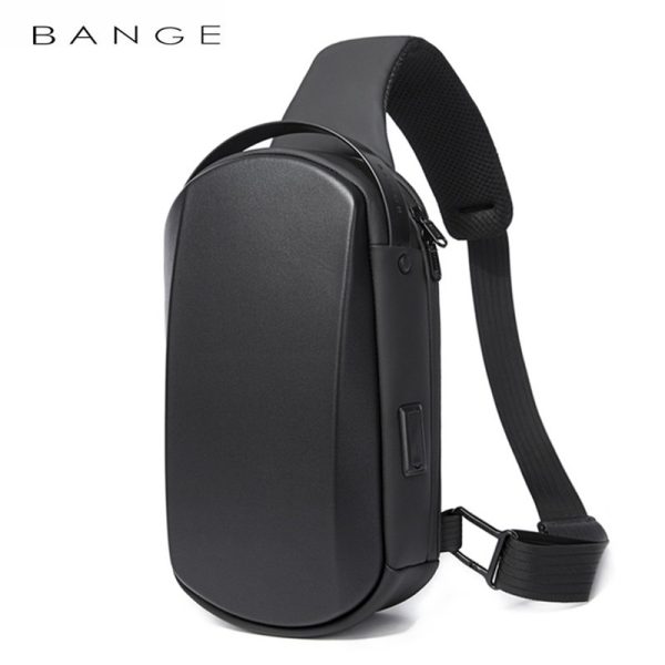 BANGE BG-7256 USB Charging EVA Hard Shell Chest Bag