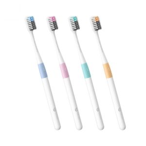 DR.BEI Bass Method 4 Color Pack Toothbrush