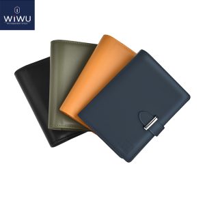 WiWU Ambassador Passport Wallet PU Leather Anti-theft RFID Travel Wallet
