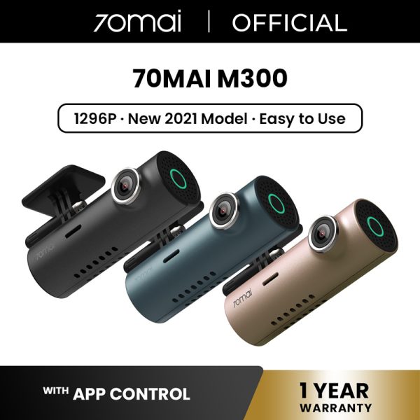 70mai Dash Cam M300 with 3D Noise Reduction