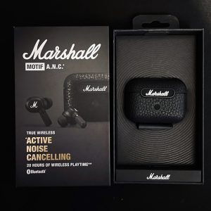 Marshall Motif ANC True Wireless Noise Canceling Earbuds