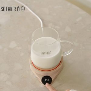 Sothing Diffusion Thermostatic Coaster Portable Automatic Mini Cup Warmer