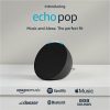 Amazon Echo Pop Full Sound Compact Wi-Fi and Bluetooth Smart Speaker