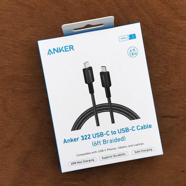 Anker 322 Usb C to Usb C Braided Cable