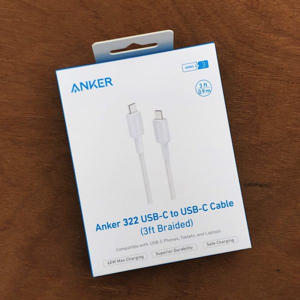 Anker 322 Usb C to Usb C Braided Cable