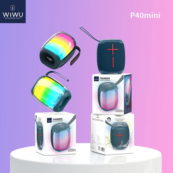 WIWU P40 Mini Thunder Wireless Speaker