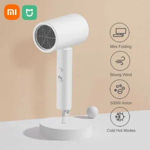 Xiaomi Mijia H101 Hairdryer 1600W Negative Ions Hair Protection Foldable Hair Dryer