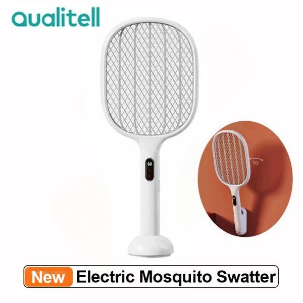 Qualitell S1 Smart Digital Display Electric Mosquito Swatter