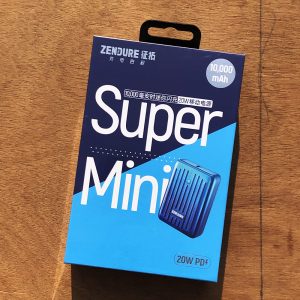 Zendure SuperMini 10000mAh 20W PD Portable Power Bank - Blue