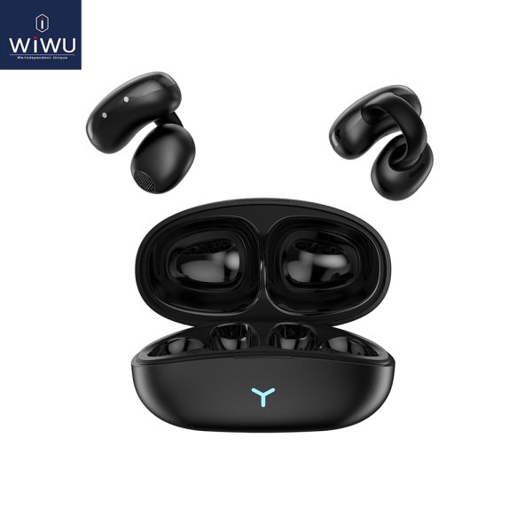 WiWU T17 Pandora Open Wearable Stereo Wireless Bluetooth Earbuds with Charging Case