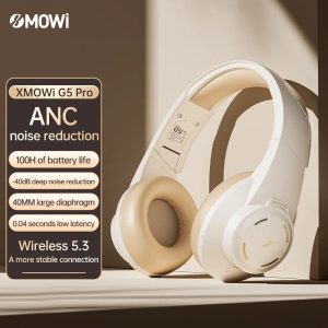 Mowi G5 Pro ANC Active Noise Cancelling Wireless Headset