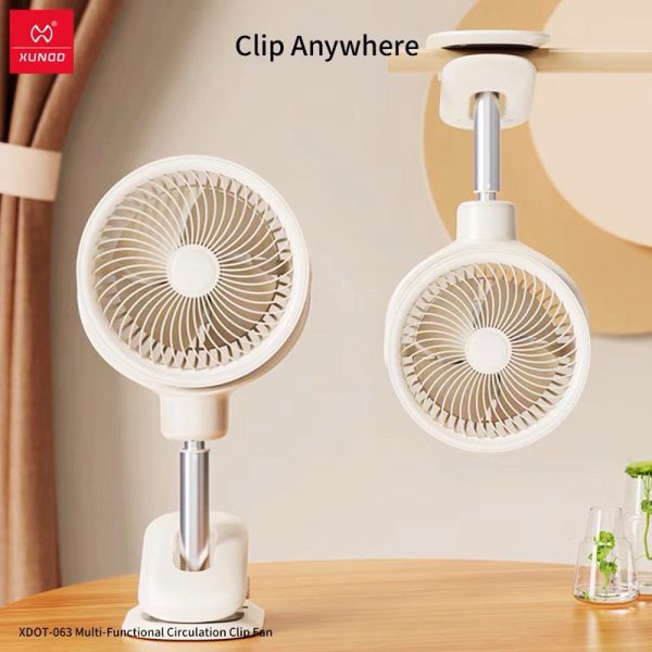 Xundd XDOT-063 Multi-Function Circulating Clip Fan