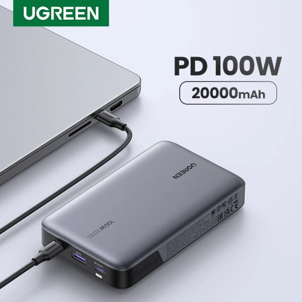 UGREEN PB720 Nexode 20000mAh 100W Power Bank