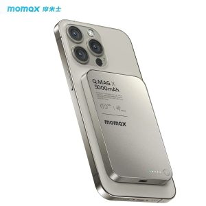 Momax Q.MAG X Magnetic Wireless Battery Pack 5000mAh