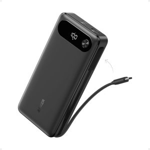 Anker 20000mah 87W Power Bank with Built-in USB-C Cable