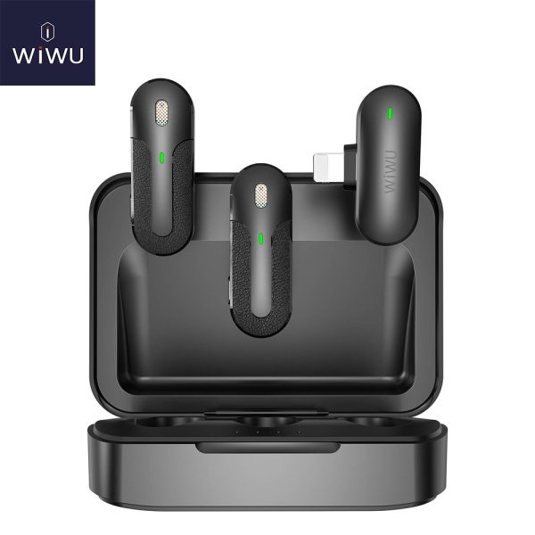 WiWU Wi-WM002 Dual Mini Wireless Microphone