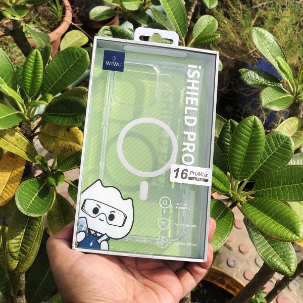 WIWU iShield Pro Clear Magsafe Case for iPhone 16 Series