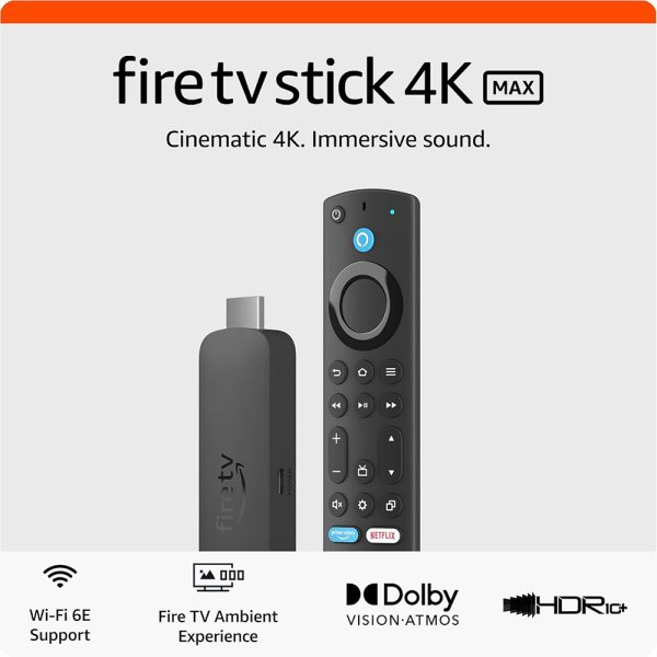 Amazon Fire TV Stick 4K Max 2nd Gen Streaming Stick