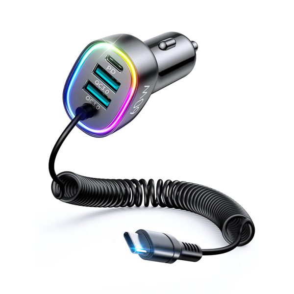 Joyroom JR-CL19 4in1 60W Wired Car Charger