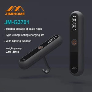 JIMIHOME JM-G3701 Rechargeable Electric Handheld Travel Scale