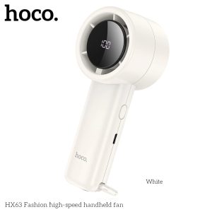Hoco HX63 Hand Fan with Digital Display