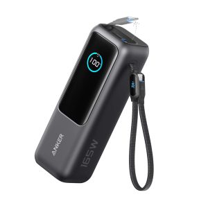 Anker 25000mah 165W Laptop Power Bank with Built-in Retractable Cable