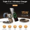 WiWU Wi-W038 Triple 3 in 1 Magnetic Wireless Charging Station