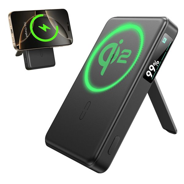 Esr Qi2 MagSlim Kickstand Power Bank (10K)