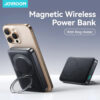 Joyroom JR-PBM12 22.5W 10000mAh Magnetic Wireless Power Bank with Ring Holder