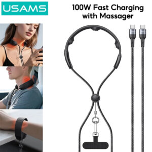 Usams 100W Fast Charging USB-C Cable with Massager
